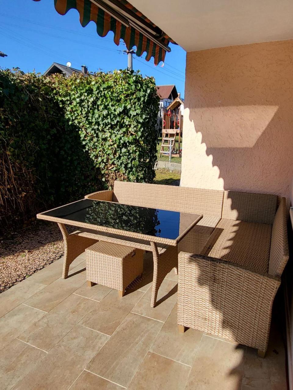 Ferienwohnung Naehe Legoland Mit Grossem Garten Und Terrasse Sontheim an der Brenz Exterior photo